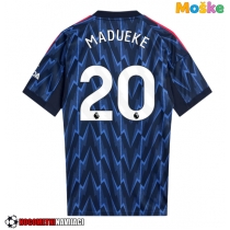 Moške Nogometnih dresov Arsenal Noni Madueke #20 Gostujoči 2025-26 Kratki rokavi